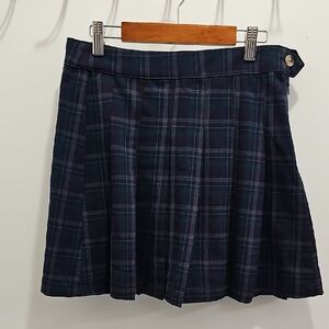 American Eagle Outfitters Dark Plaid Mini Skirt
